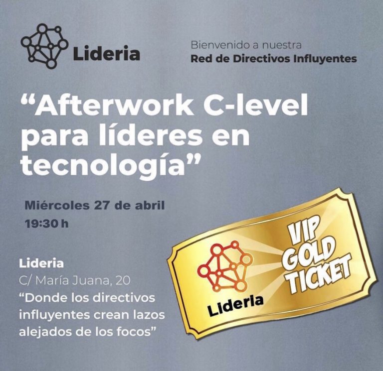 «Afterwork C-Level para líderes en tecnología»