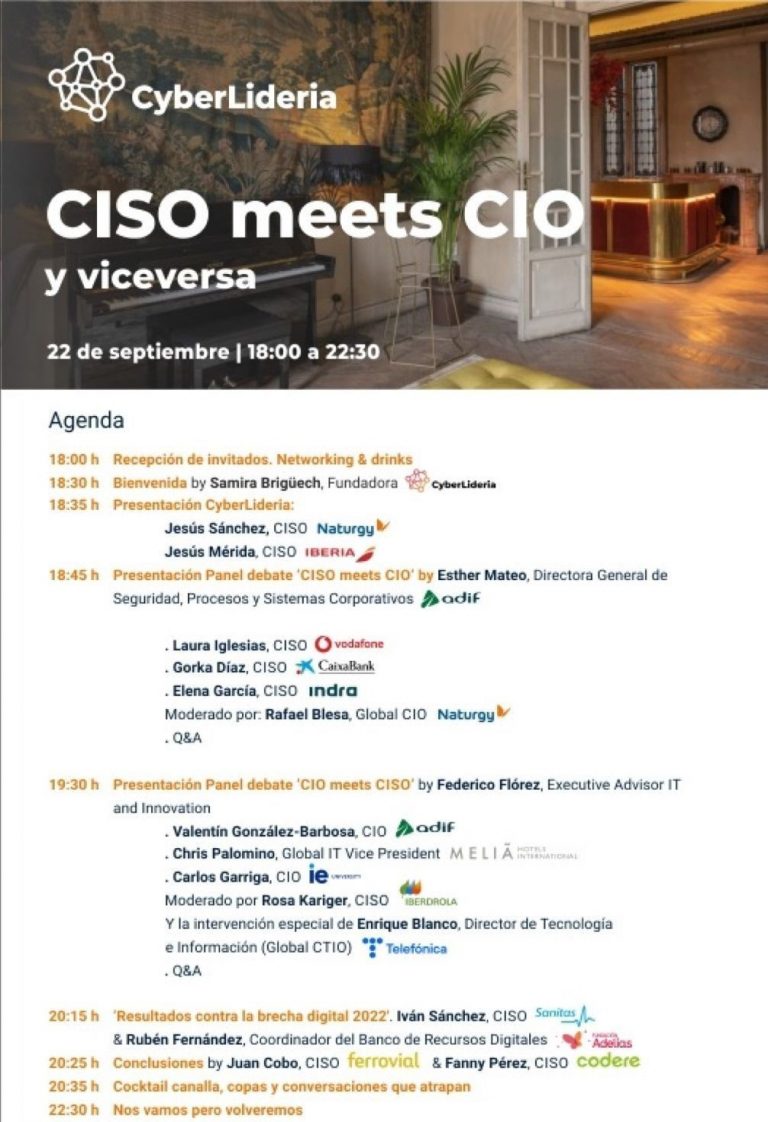 #CISO Meets #CIO y Viceversa